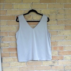 NIC&ZOE Elegant Gray Modal Sleeveless Top